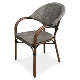 Плетеное кресло  «C029» TX Grey-beige