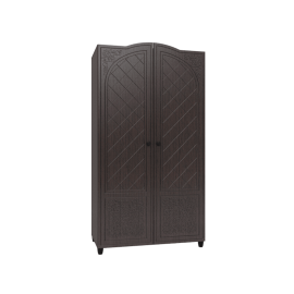 Шкаф для одежды «Соня Премиум» СО-11К Венге подлинный/венге патина
