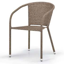 Плетеное кресло  «Y137C» W56 Light brown