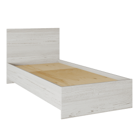Кровать без ламелей и опор КО-3 (2000x900) сосна винтер