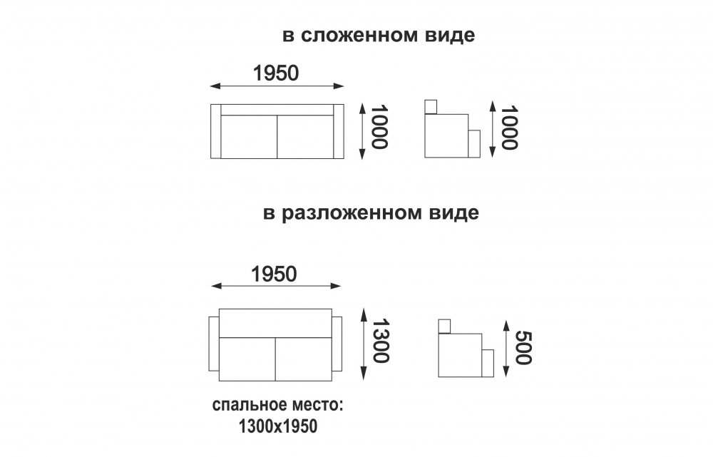 Диван-кровать «Баритон» Велюр текстура кобальт/микровелюр мегополис деним